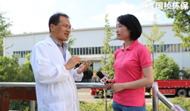 安徽新闻联播栏目组采访国祯环保科技研发情况