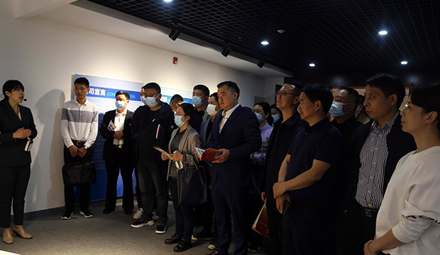 安徽省非公企业党组织书记培训班学员莅临国祯集团考察调研